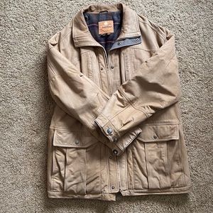 The Territory Ahead Leather Jacket w/Wool Lining